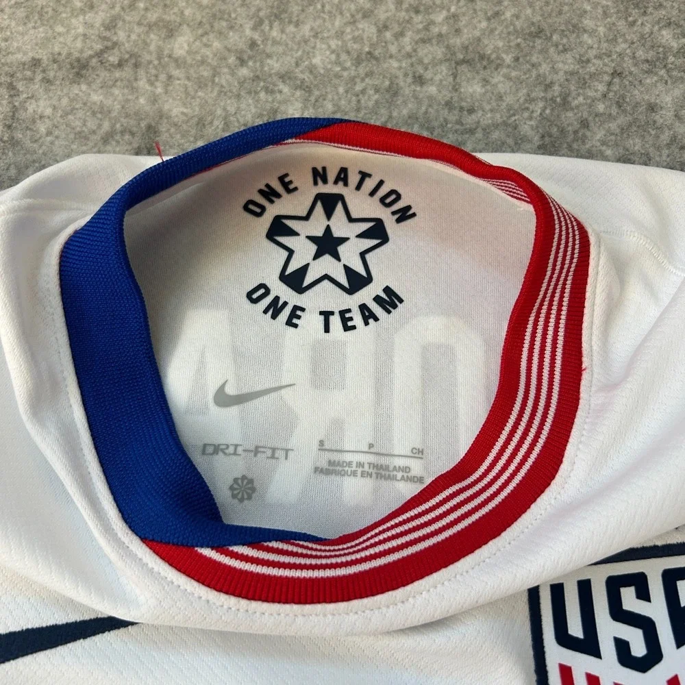 Nike Lindsey Horan/Heaps #10 USWNT Home Jersey White Kids Small $125
